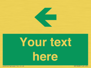 Custom Safe condition: Green Left arrow